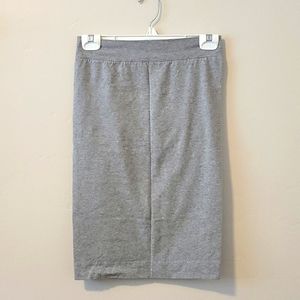 GIRLS XXL (16) GRAY PENCIL SKIRT NWOT